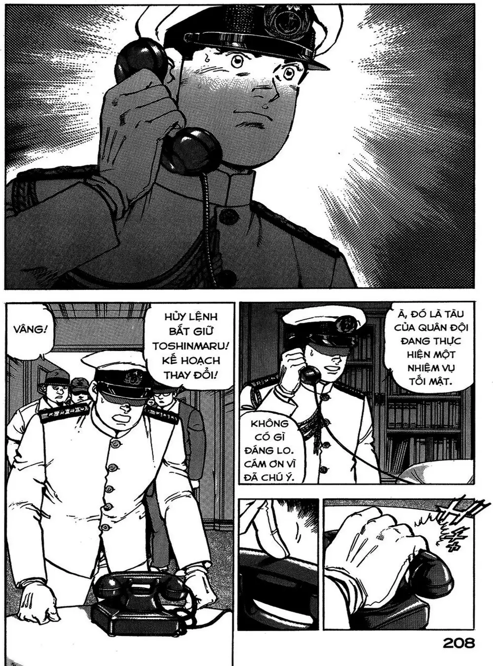 Truyện Tranh Con Diệc Đen - Zipang trang 4