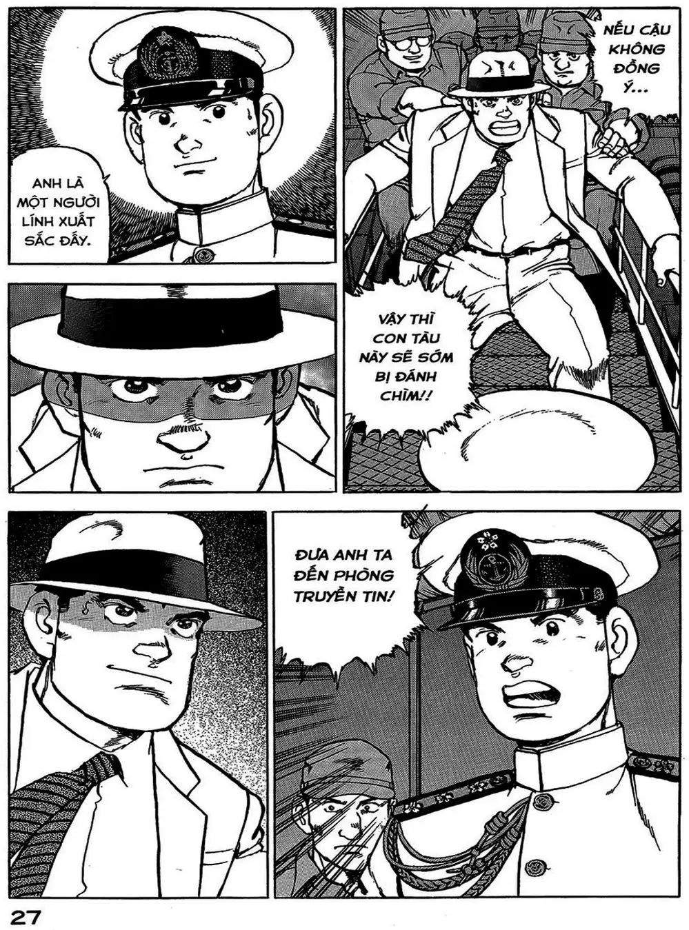 Truyện Tranh Con Diệc Đen - Zipang trang 4