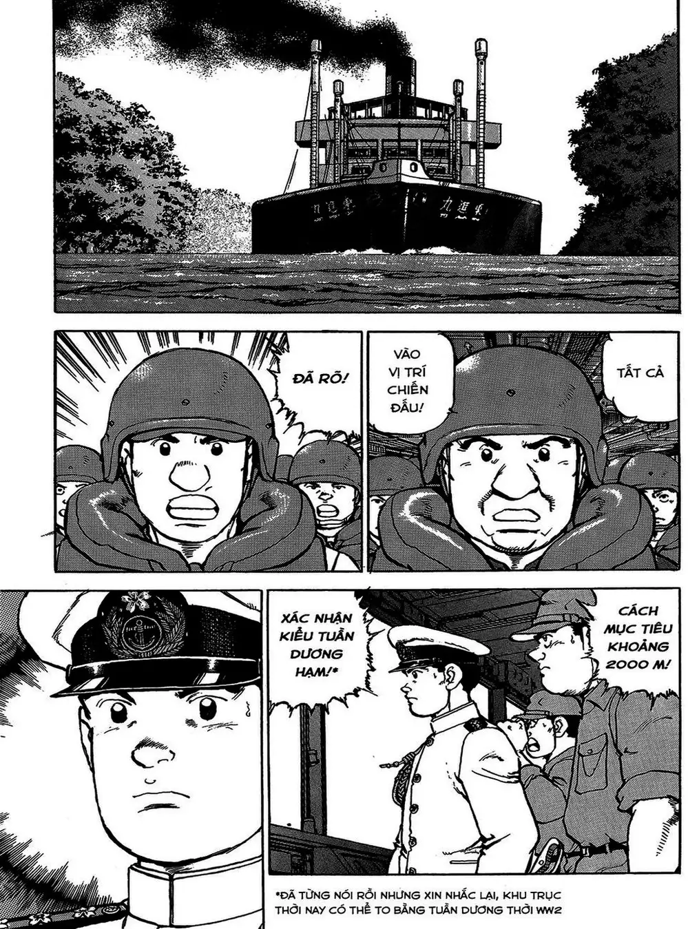 Truyện Tranh Con Diệc Đen - Zipang trang 4