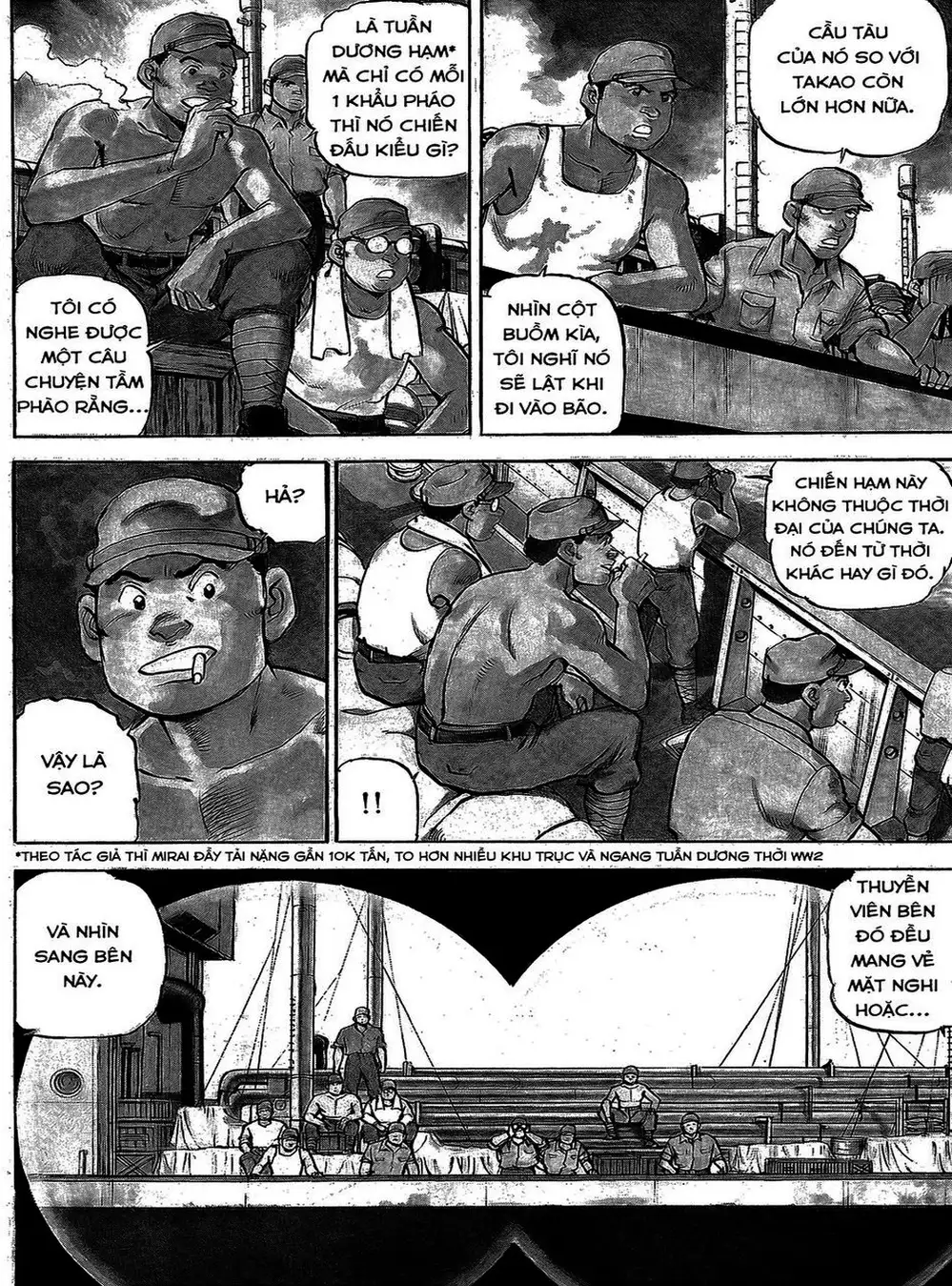 Truyện Tranh Con Diệc Đen - Zipang trang 4