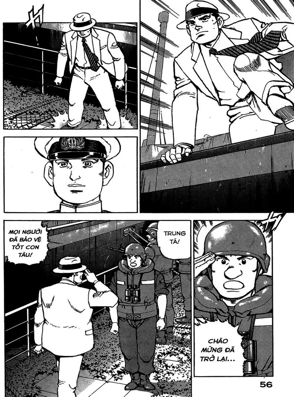 Truyện Tranh Con Diệc Đen - Zipang trang 4