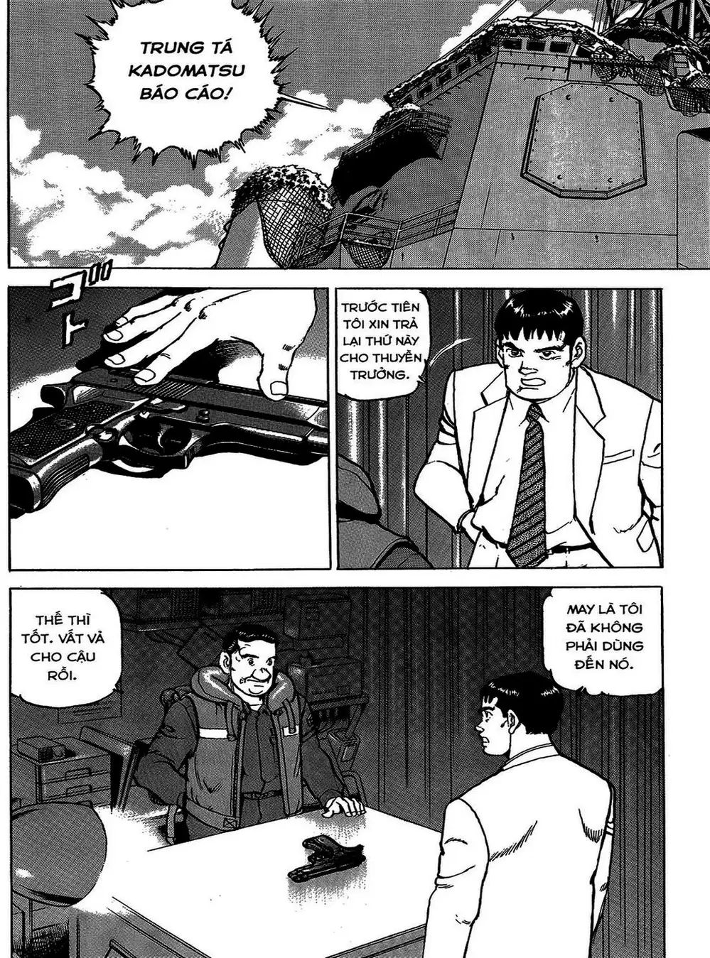 Truyện Tranh Con Diệc Đen - Zipang trang 4