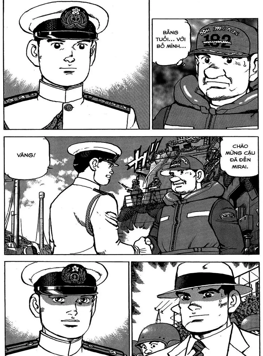 Truyện Tranh Con Diệc Đen - Zipang trang 4