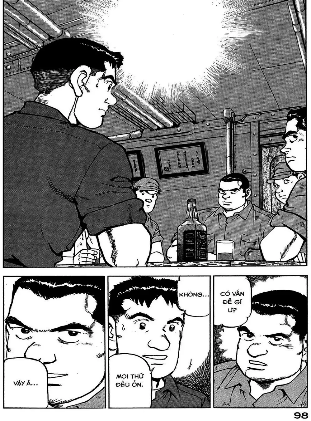 Truyện Tranh Con Diệc Đen - Zipang trang 4