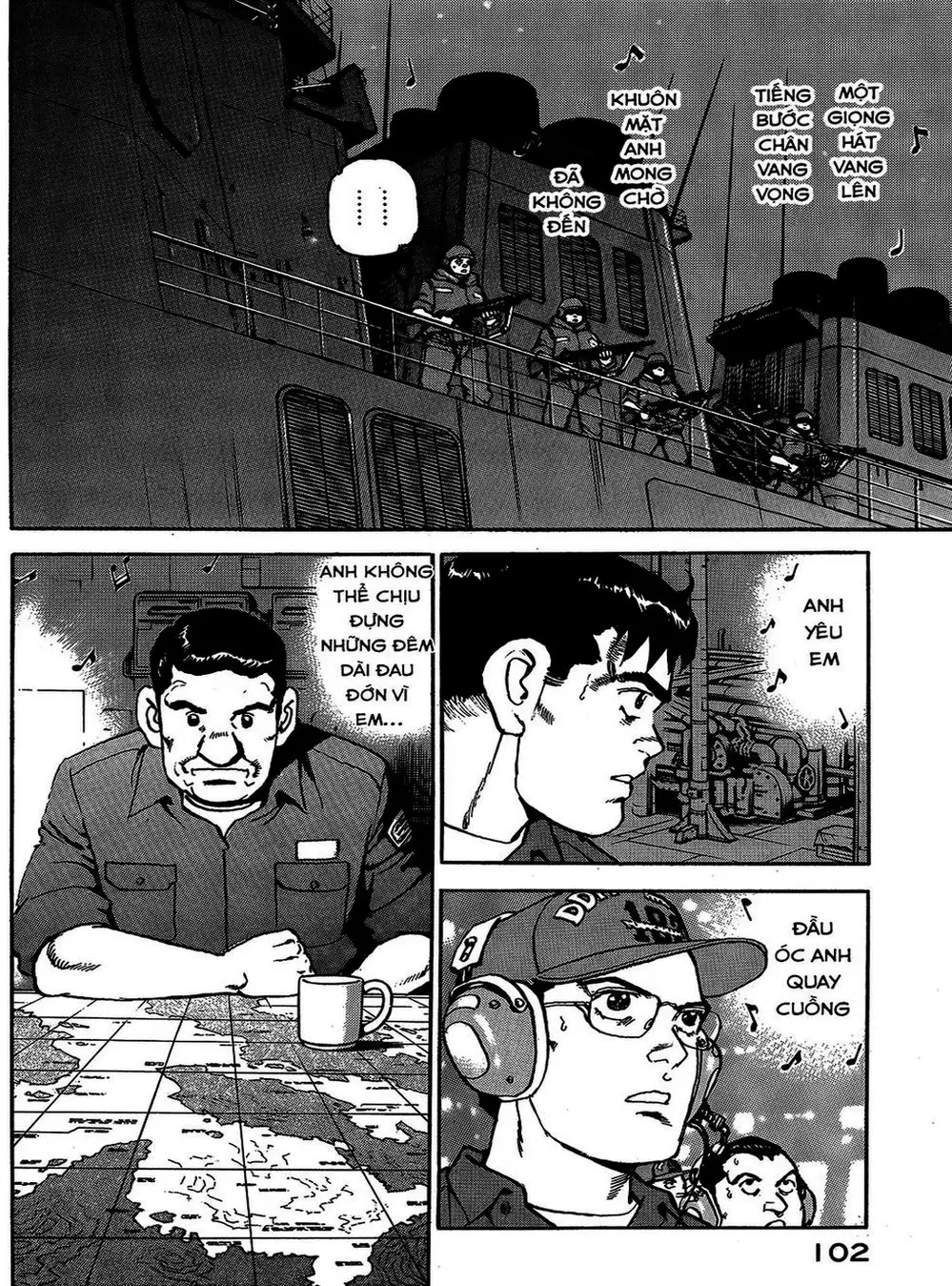 Truyện Tranh Con Diệc Đen - Zipang trang 4