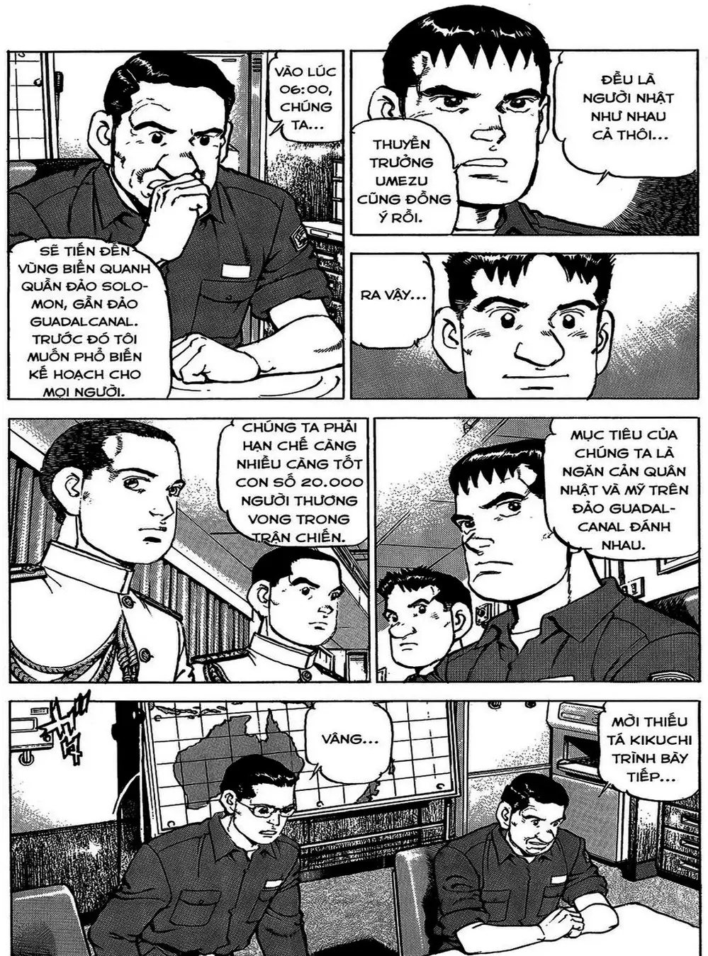 Truyện Tranh Con Diệc Đen - Zipang trang 4