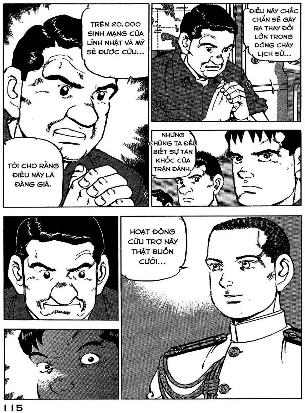 Truyện Tranh Con Diệc Đen - Zipang trang 4