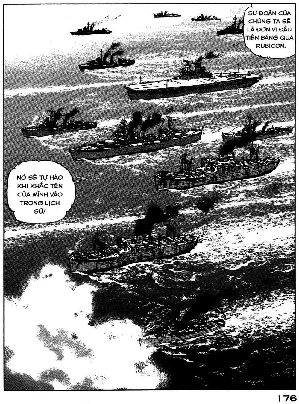 Truyện Tranh Con Diệc Đen - Zipang trang 4