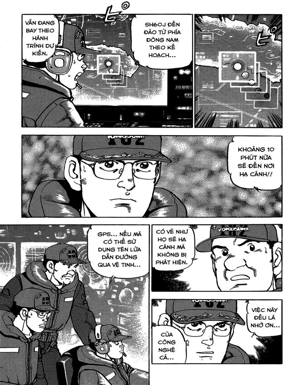 Truyện Tranh Con Diệc Đen - Zipang trang 4