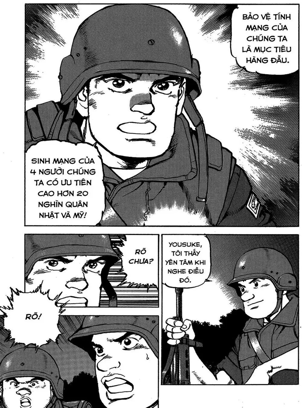 Truyện Tranh Con Diệc Đen - Zipang trang 4