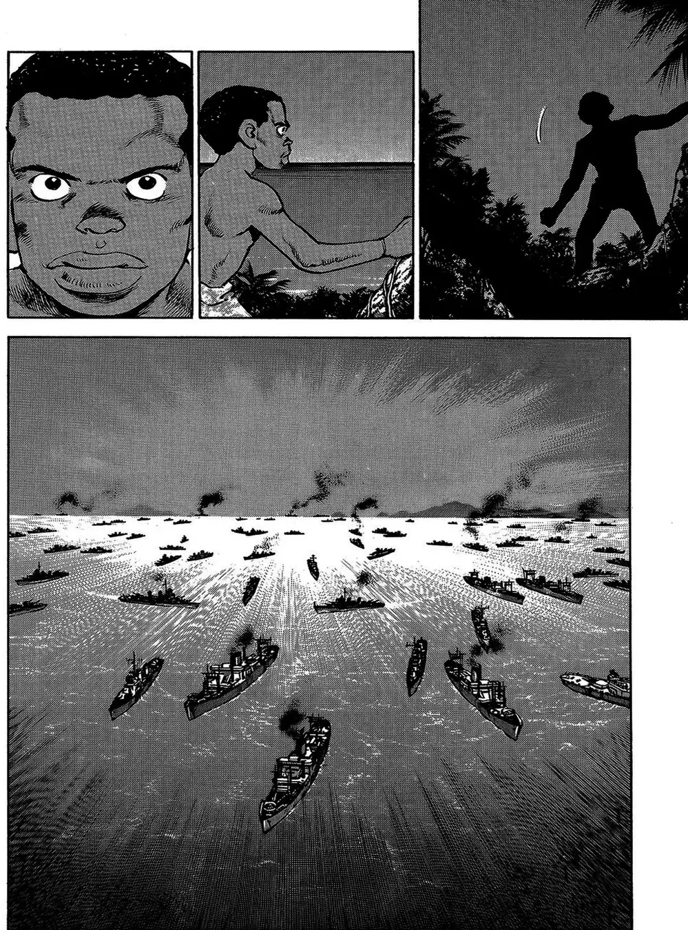 Truyện Tranh Con Diệc Đen - Zipang trang 4