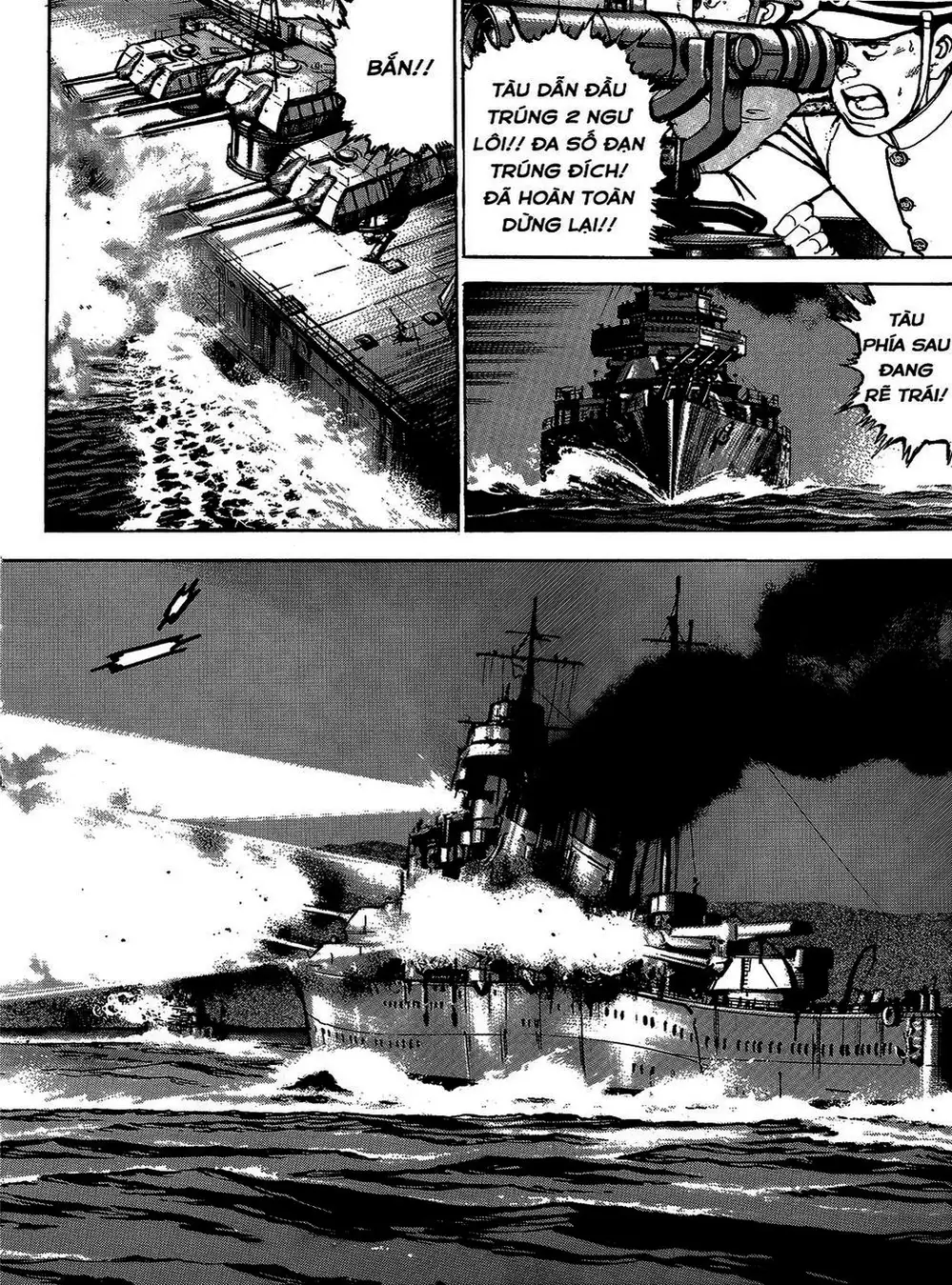 Truyện Tranh Con Diệc Đen - Zipang trang 4