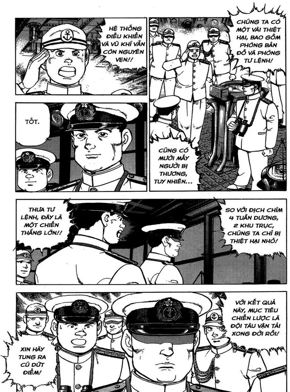 Truyện Tranh Con Diệc Đen - Zipang trang 4