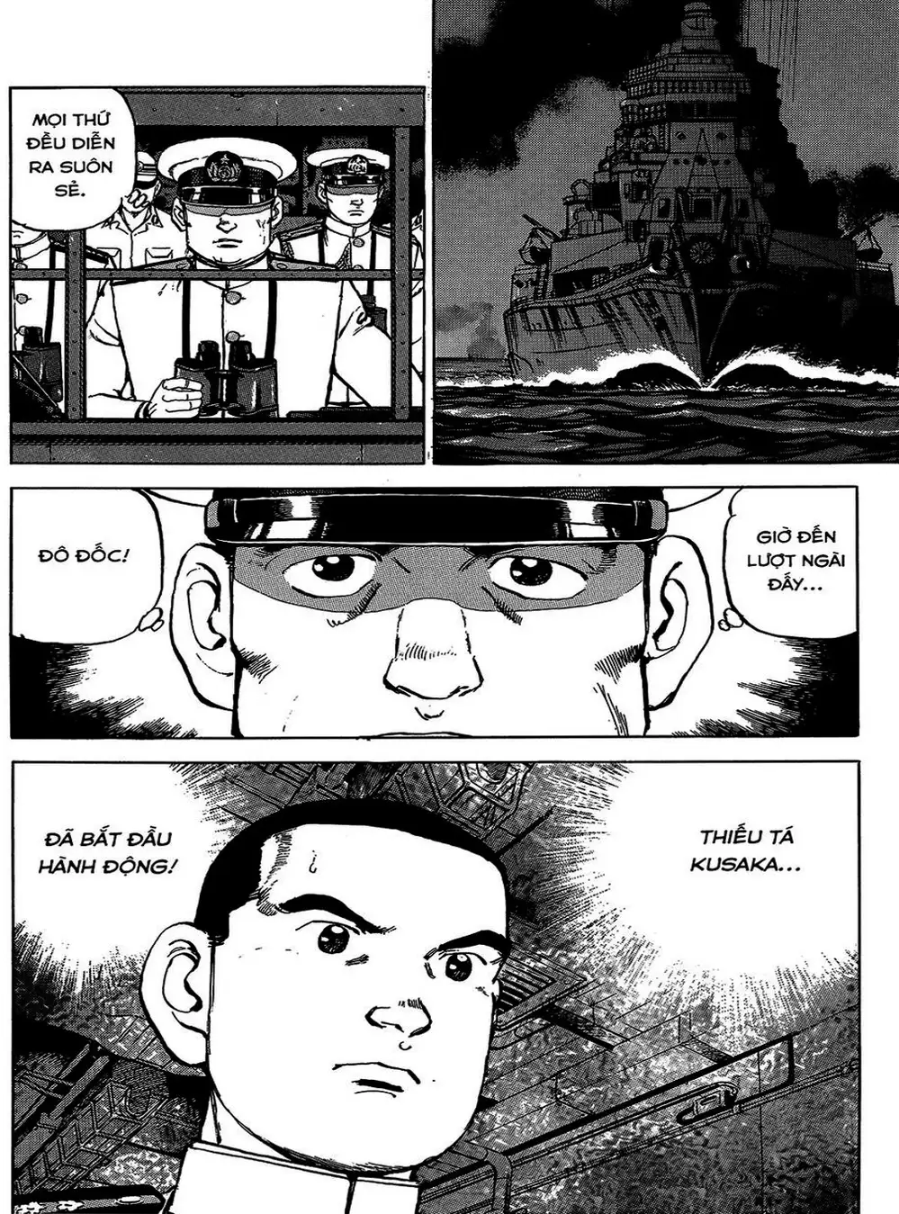 Truyện Tranh Con Diệc Đen - Zipang trang 4