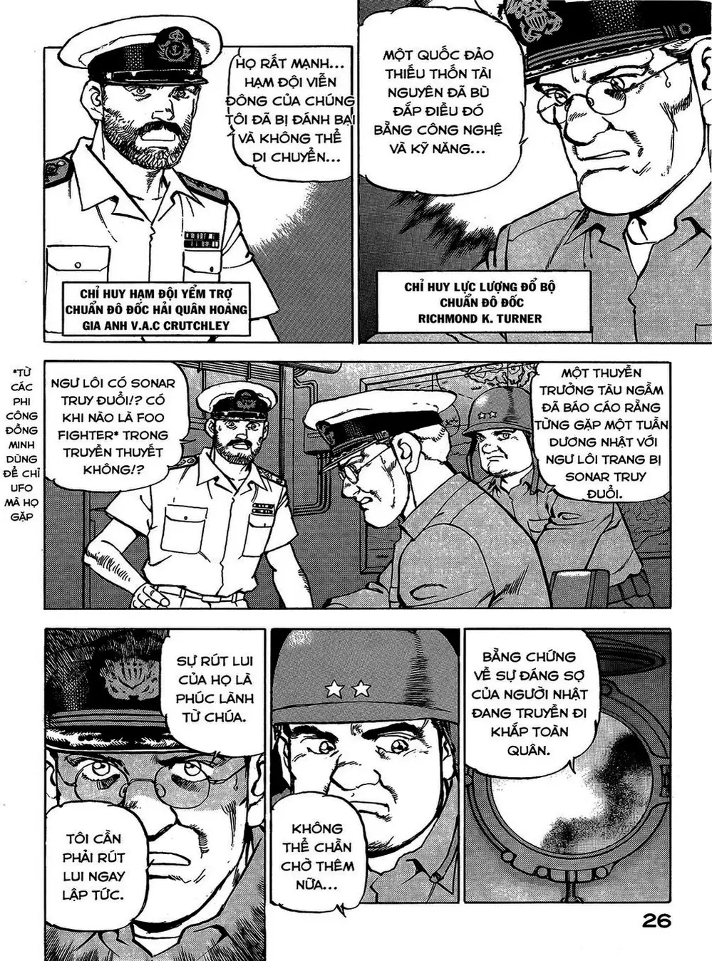 Truyện Tranh Con Diệc Đen - Zipang trang 4