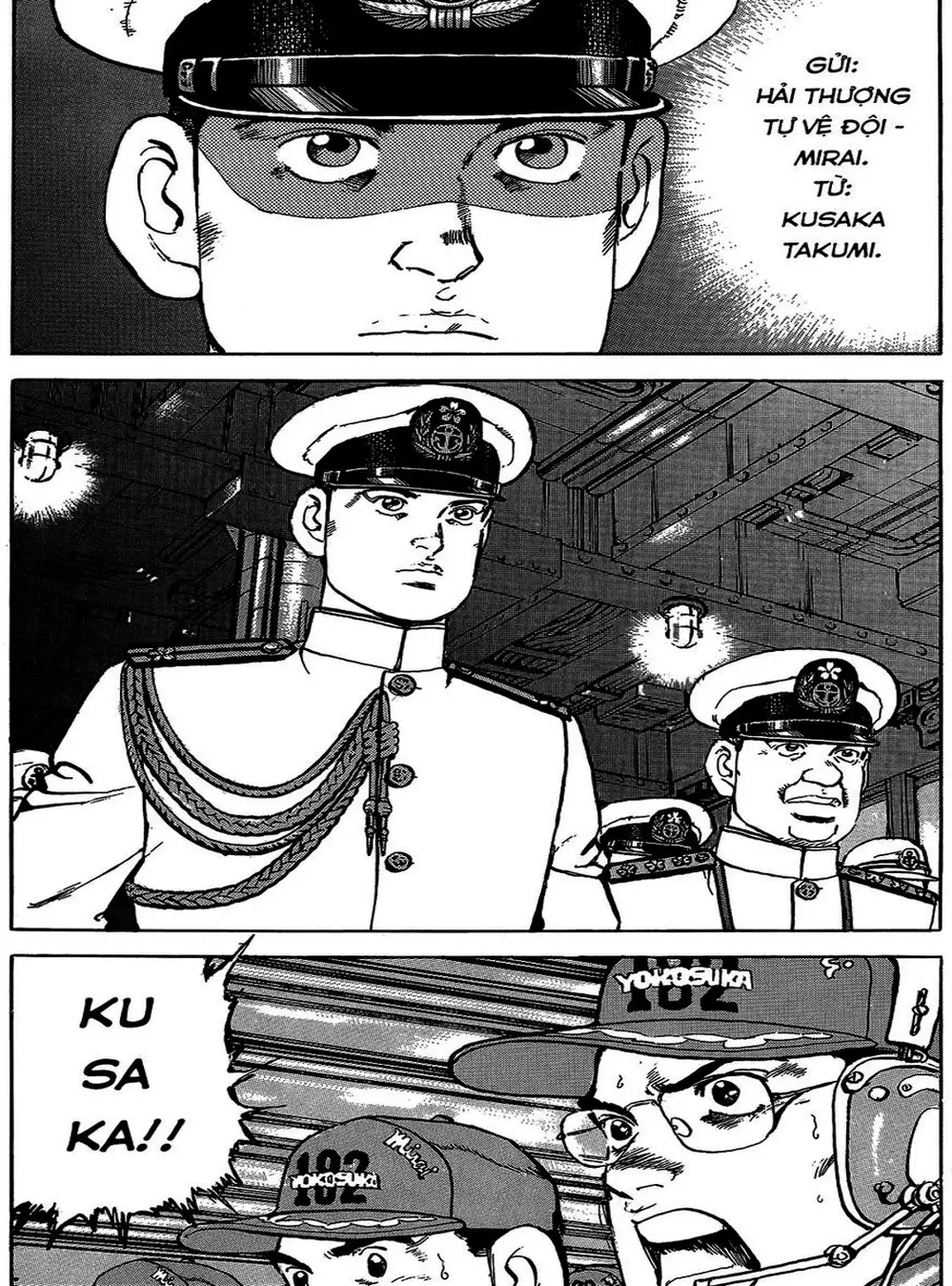 Truyện Tranh Con Diệc Đen - Zipang trang 4