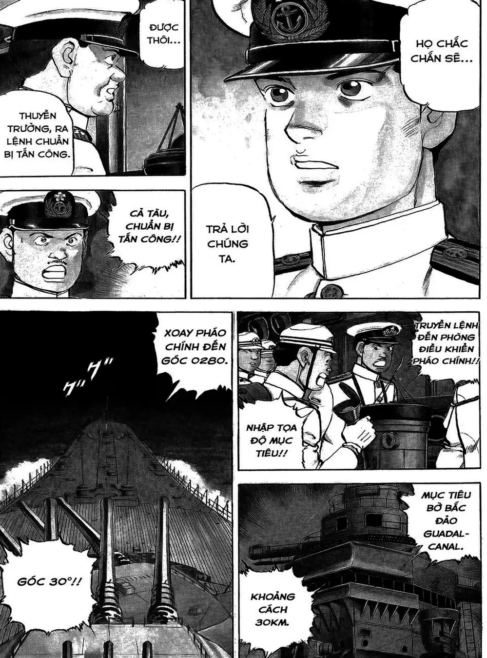 Truyện Tranh Con Diệc Đen - Zipang trang 4