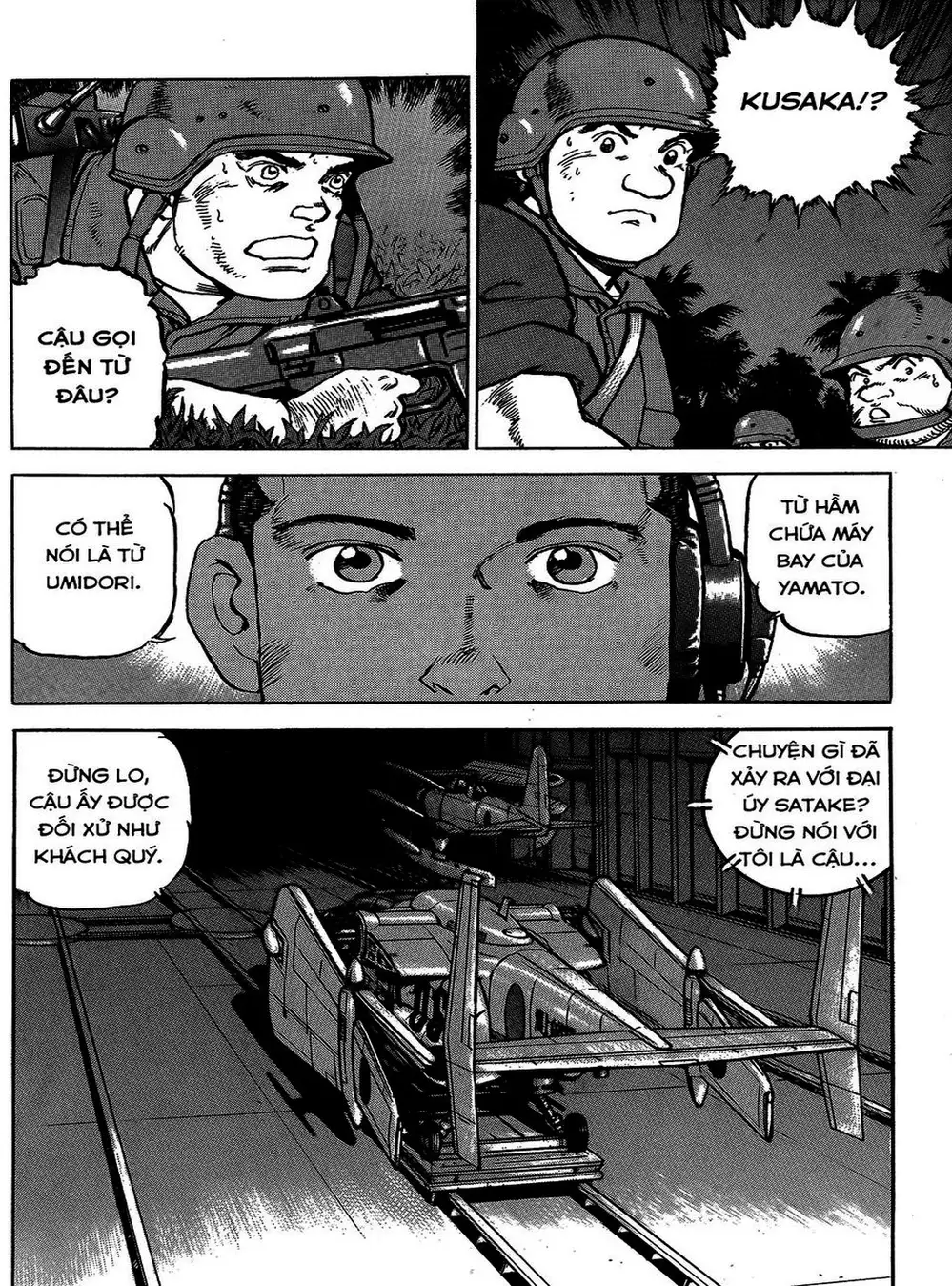 Truyện Tranh Con Diệc Đen - Zipang trang 4