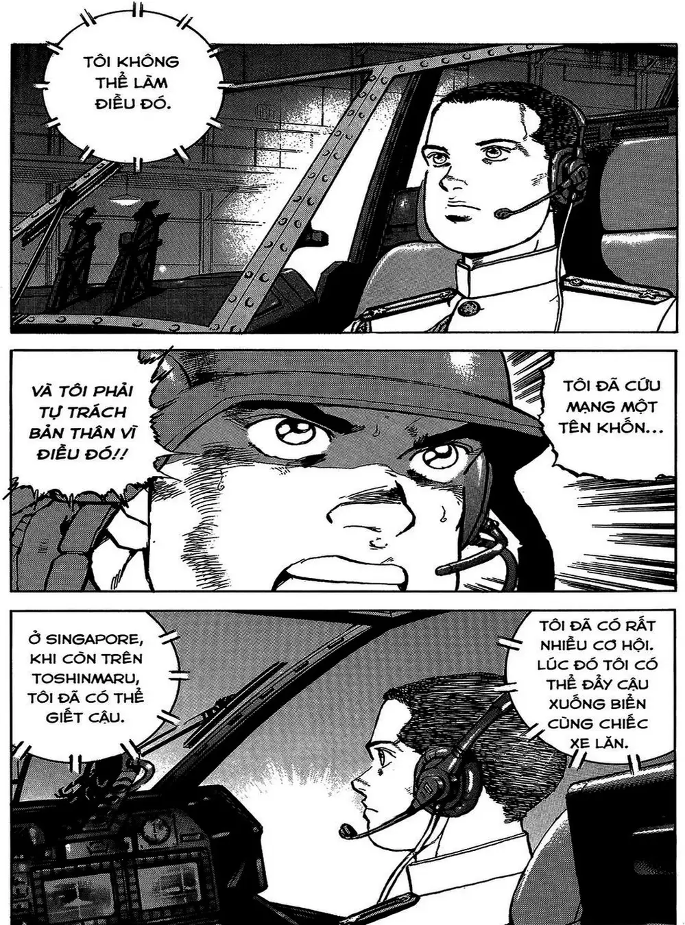 Truyện Tranh Con Diệc Đen - Zipang trang 4