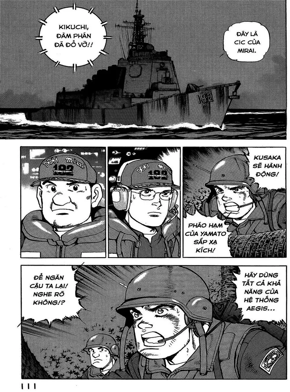 Truyện Tranh Con Diệc Đen - Zipang trang 4