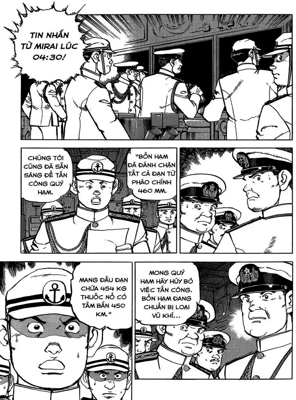 Truyện Tranh Con Diệc Đen - Zipang trang 4