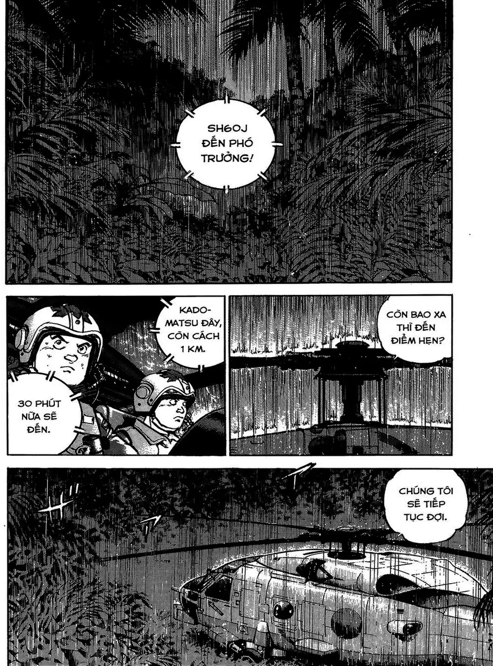 Truyện Tranh Con Diệc Đen - Zipang trang 4