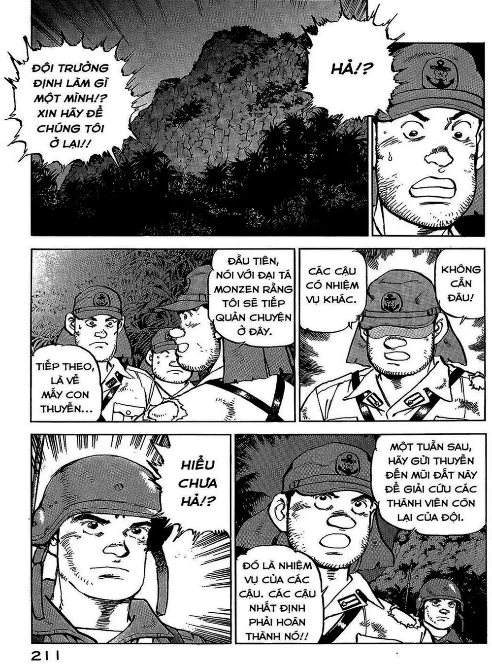 Truyện Tranh Con Diệc Đen - Zipang trang 4