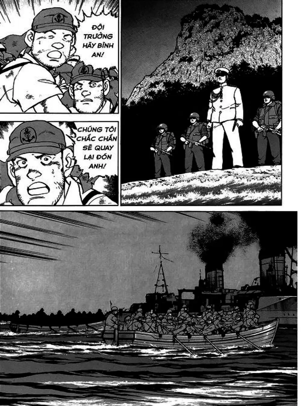 Truyện Tranh Con Diệc Đen - Zipang trang 4