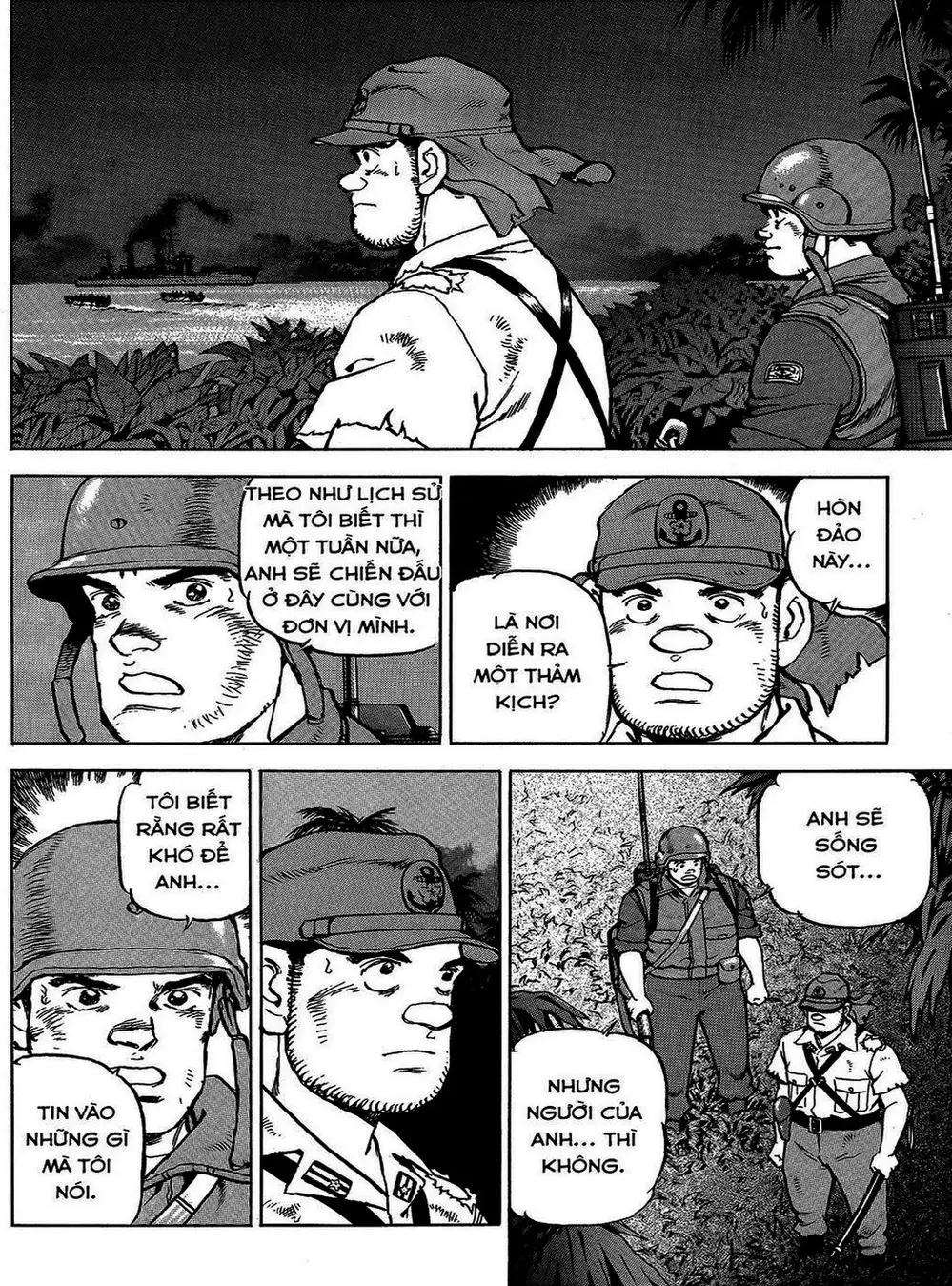 Truyện Tranh Con Diệc Đen - Zipang trang 4