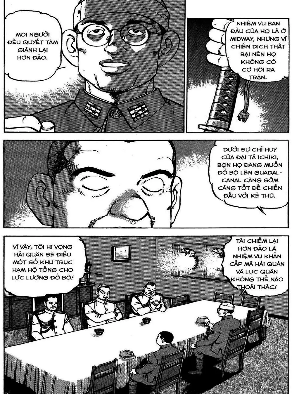 Truyện Tranh Con Diệc Đen - Zipang trang 4