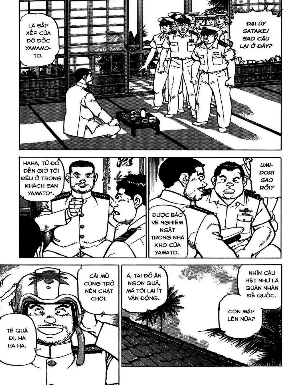 Truyện Tranh Con Diệc Đen - Zipang trang 4