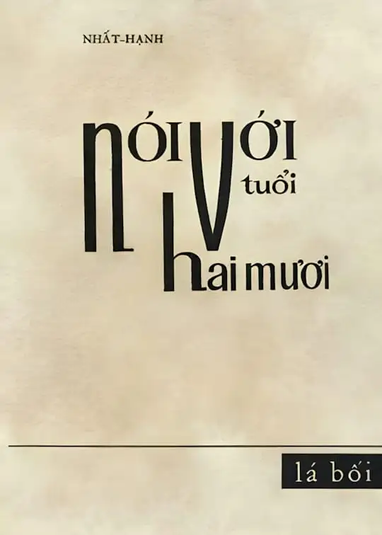 Ảnh bìa sách Nói Với Tuổi 20