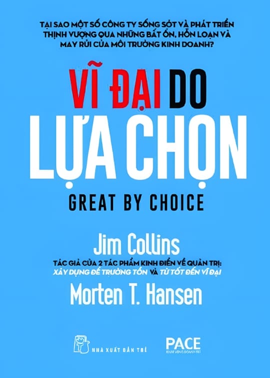 Ảnh bìa sách Vĩ Đại Do Lựa Chọn