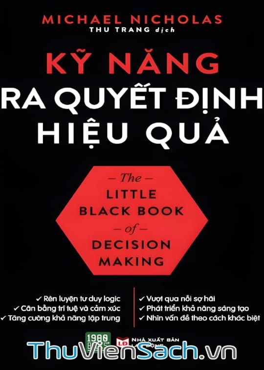 Ảnh bìa sách Kỹ Năng Ra Quyết Định Hiệu Quả