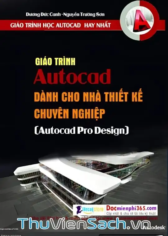 Ảnh bìa sách Giáo Trình Autocad Cho Nhà Thiết Kế Chuyên Nghiệp