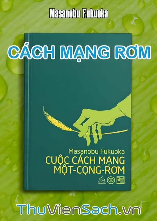 Ảnh bìa sách Cách Mạng Rơm - Nông Nghiệp Vô Vi