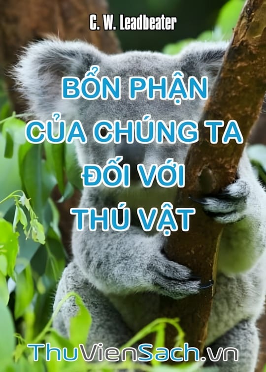 Ảnh bìa sách Bổn Phận Của Chúng Ta Đối Với Thú Vật