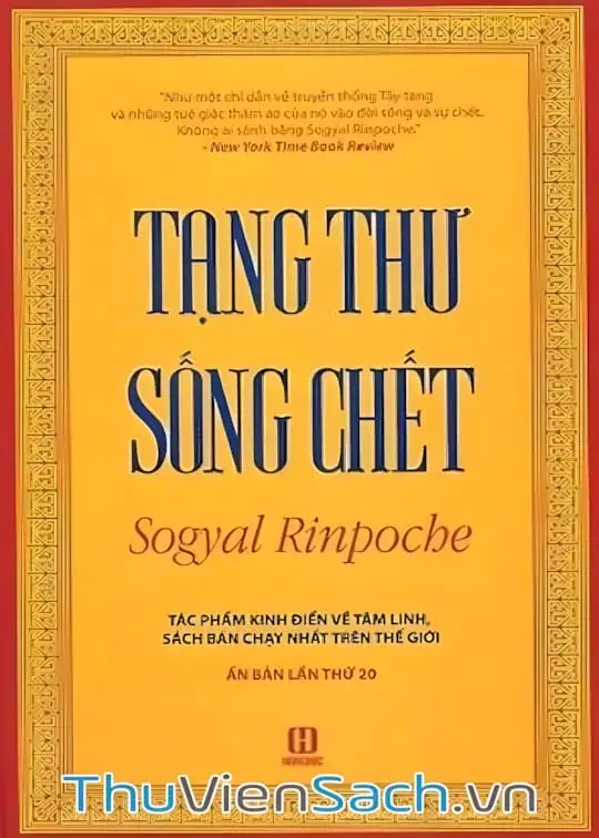Ảnh bìa sách Tạng Thư Sống Chết