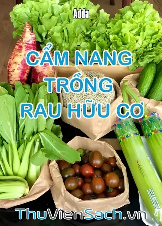 Ảnh bìa sách Cẩm Nang Trồng Rau Hữu Cơ