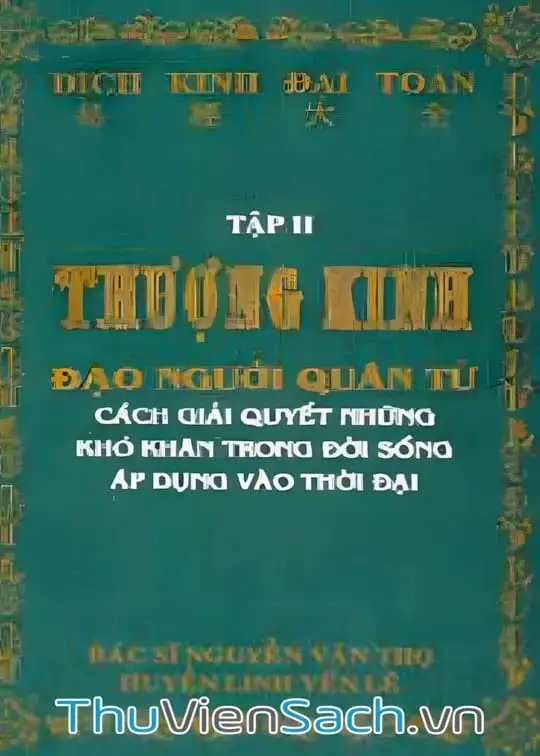 Ảnh bìa sách Dịch Kinh Đại Toàn - Tập 2 Thượng Kinh