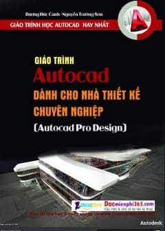 Ảnh Giáo Trình Autocad Cho Nhà Thiết Kế Chuyên Nghiệp