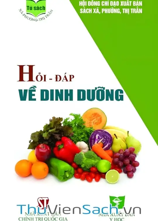 Ảnh bìa sách Hỏi - Đáp Về Dinh Dưỡng