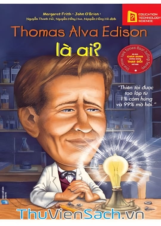 Ảnh bìa sách Thomas Alva Edison Là Ai?