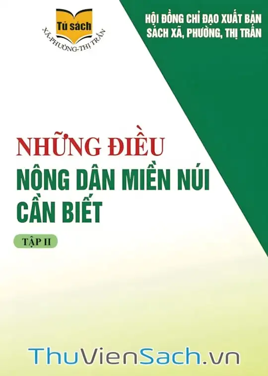Ảnh bìa sách Những Điều Nông Dân Miền Núi Cần Biết - Tập 2