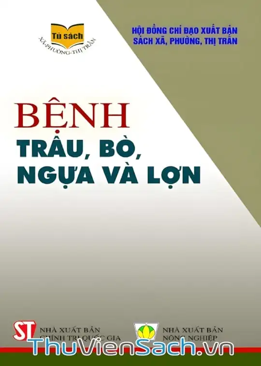 Ảnh bìa sách Bệnh Trâu, Bò, Ngựa Và Lợn