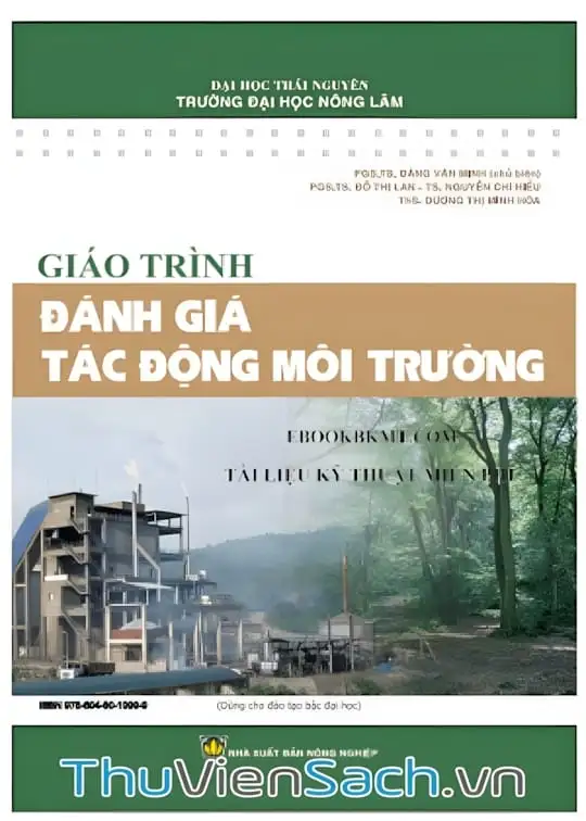 Ảnh bìa sách Giáo Trình Đánh Giá Tác Động Môi Trường