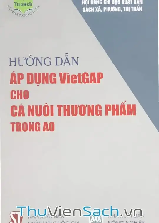 Ảnh bìa sách Hướng Dẫn Áp Dụng Vietgap Cho Cá Nuôi Thương Phẩm Trong Ao