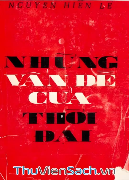 Ảnh bìa sách Những Vấn Đề Của Thời Đại