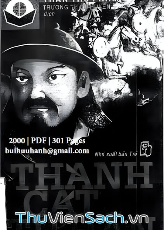 Ảnh bìa sách Thành Cát Tư Hãn