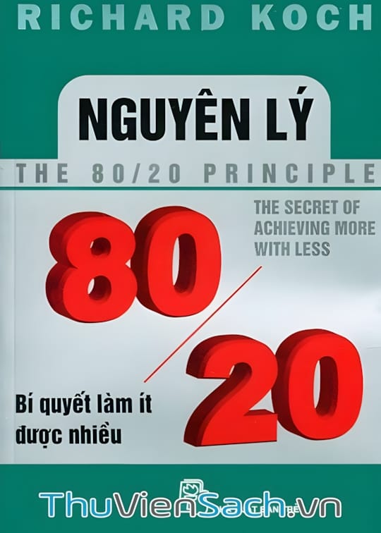 Ảnh bìa sách Nguyên Lý 80-20
